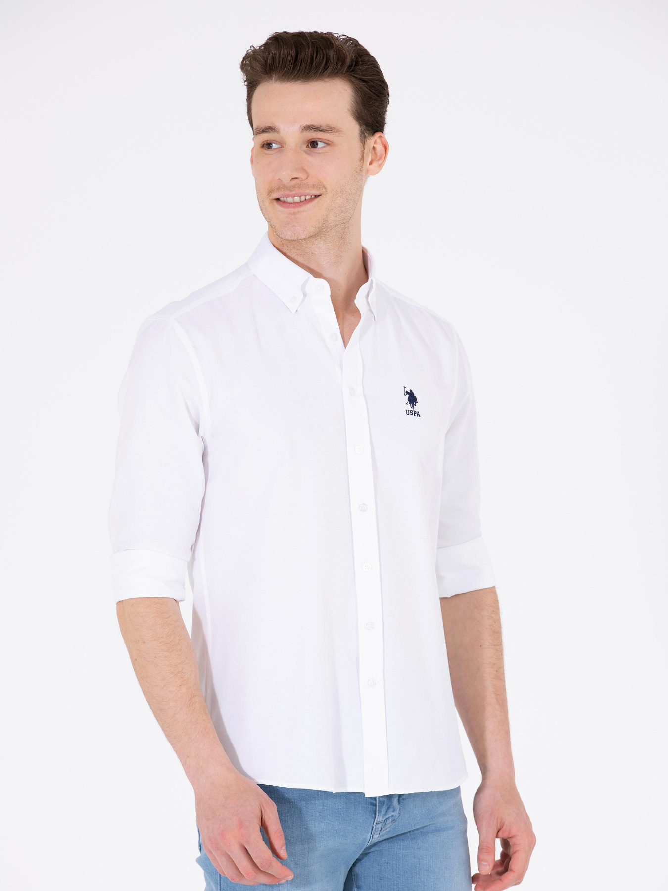 Рубашка US Polo модель G081GL004.000.1570750.VR013 Фото