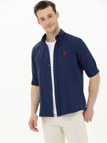 Рубашка US Polo модель USPAINT.1570750.VR033 Фото