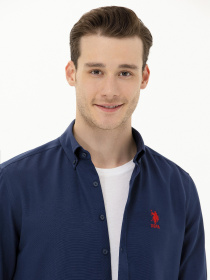 Рубашка US Polo модель USPAINT.1570750.VR033 Фото