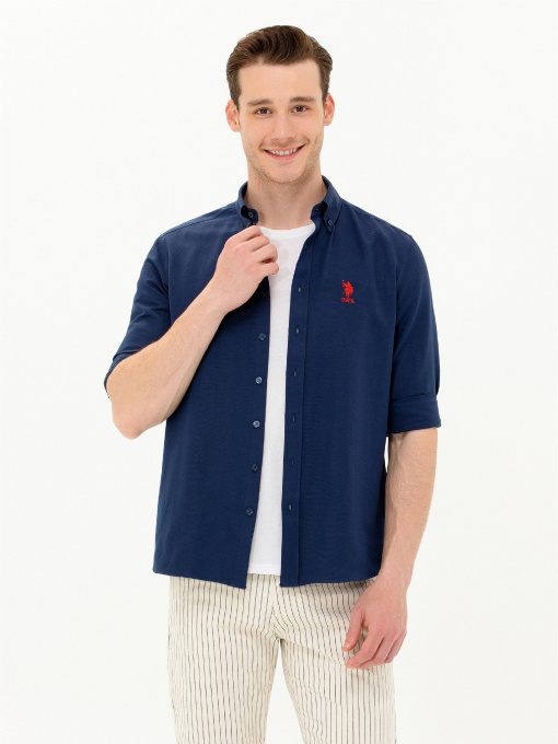 Рубашка US Polo модель USPAINT.1570750.VR033 Фото