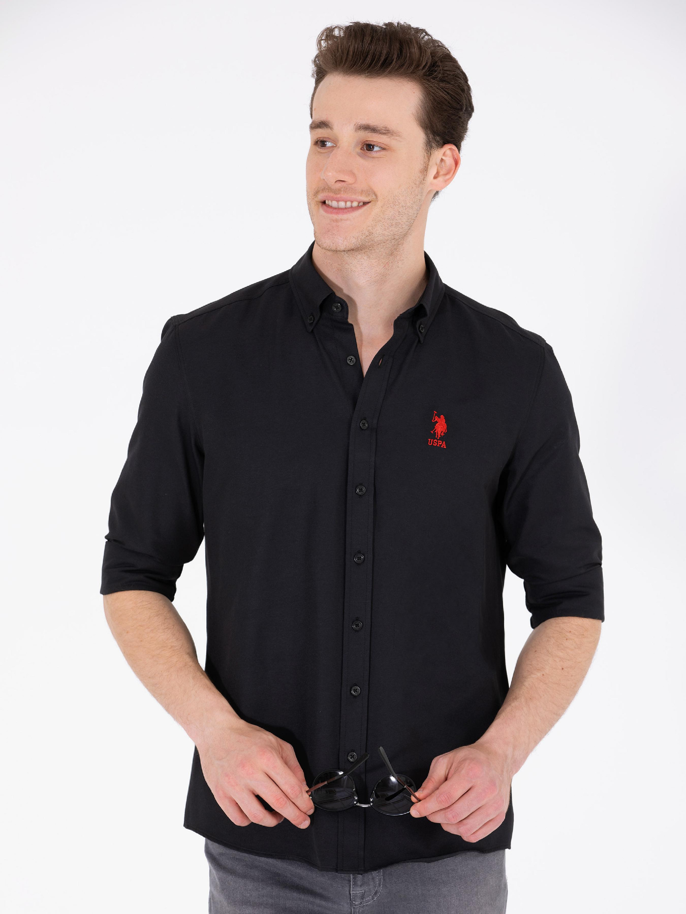 Рубашка US Polo модель G081GL004.000.1570750.VR046 Фото