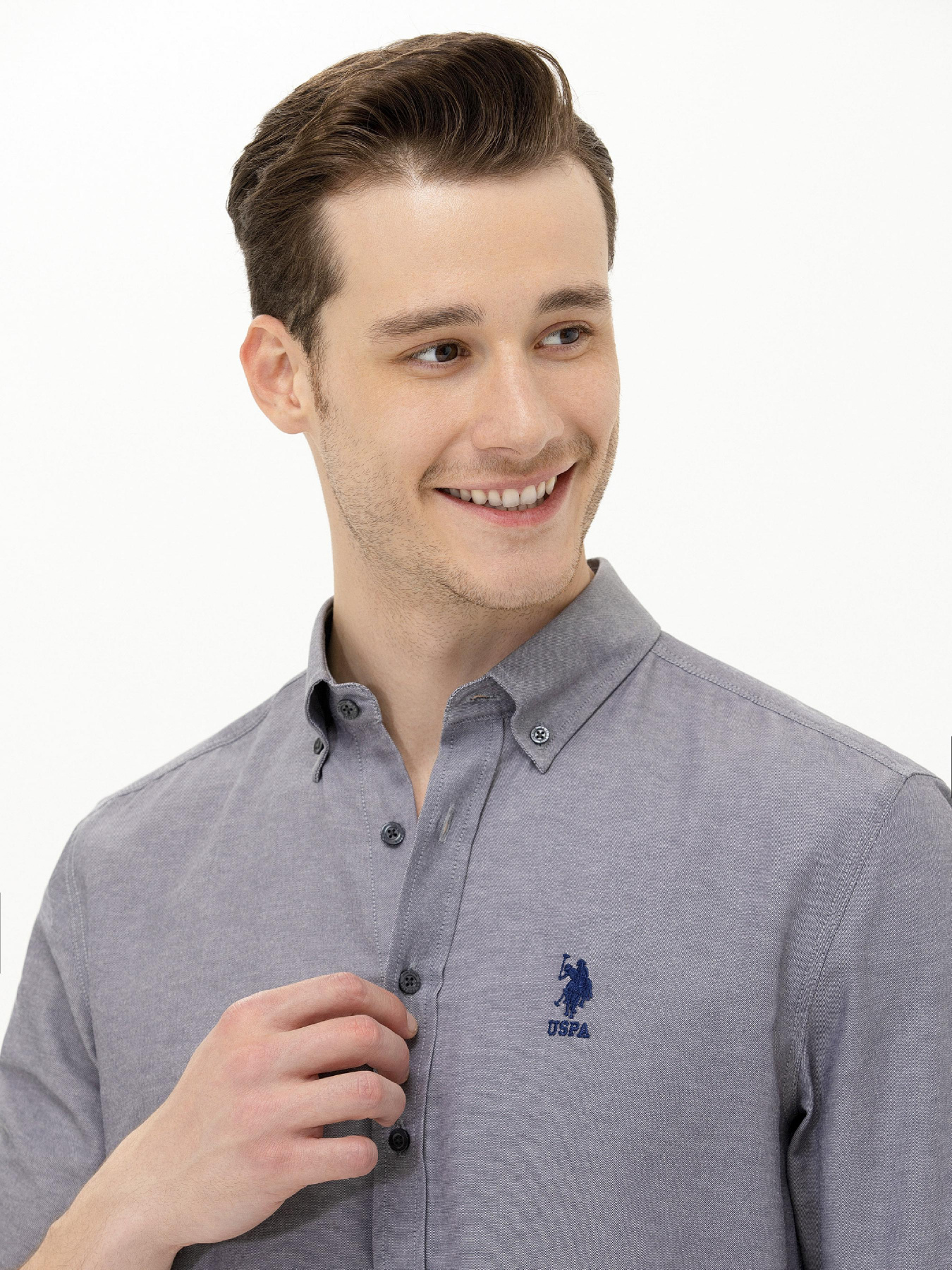 Рубашка US Polo модель USPAINT.1570750.VR120 Фото