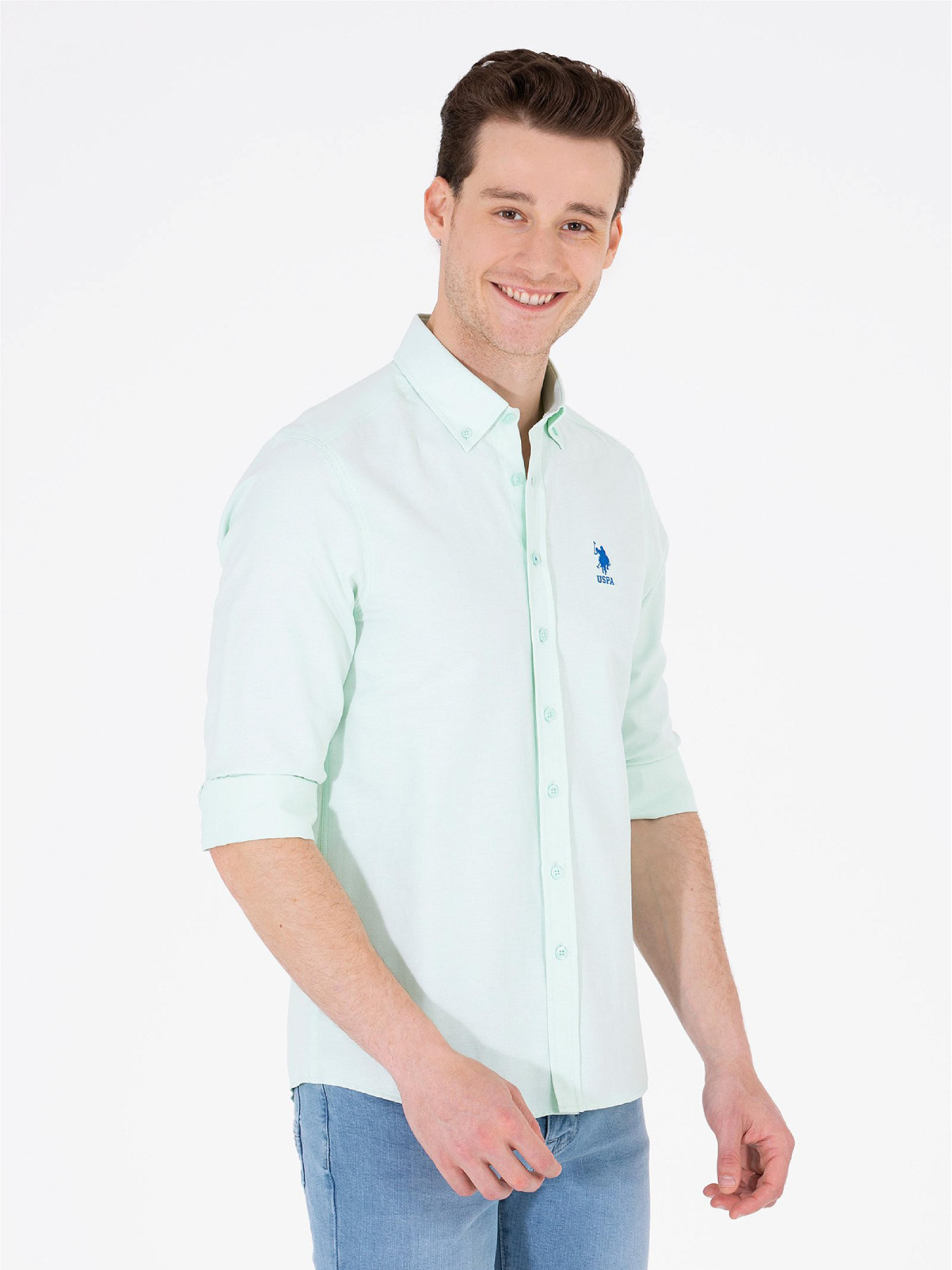 Рубашка US Polo модель G081GL004.000.1571130.VR083 Фото