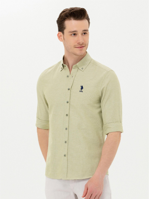 Рубашка повседневная US Polo модель USPAINT.1571130.VR111 Фото