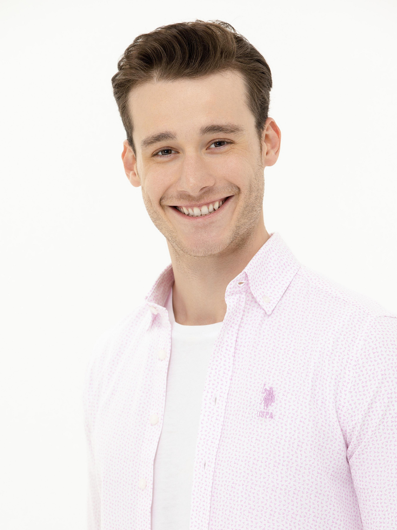 Сорочка повсякденна US Polo модель USPAINT.1583992.VR211 Фото