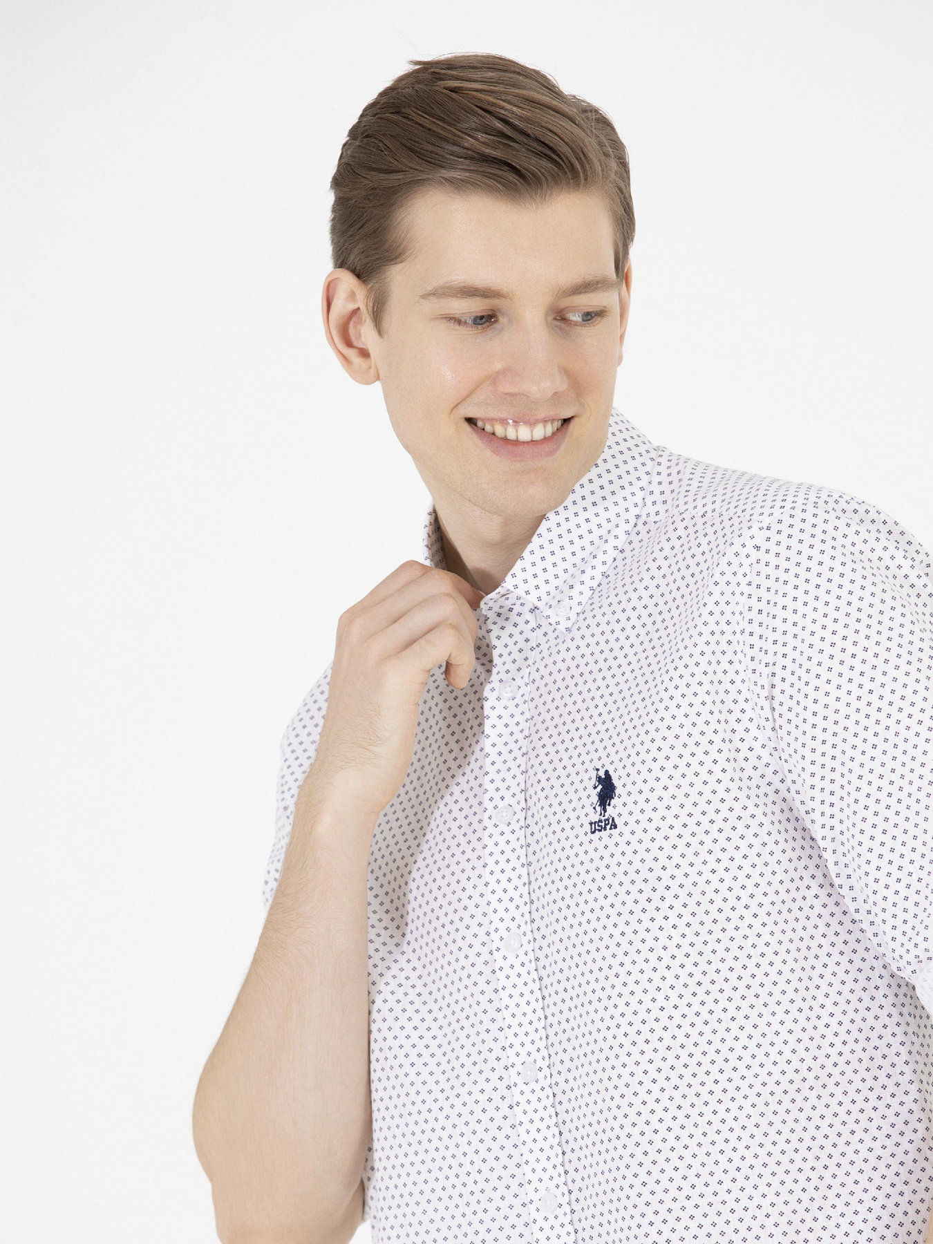 Рубашка US Polo модель G081GL004.000.1584093.VR033 Фото