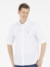 Рубашка US Polo модель G081GL004.000.1584093.VR036 Фото