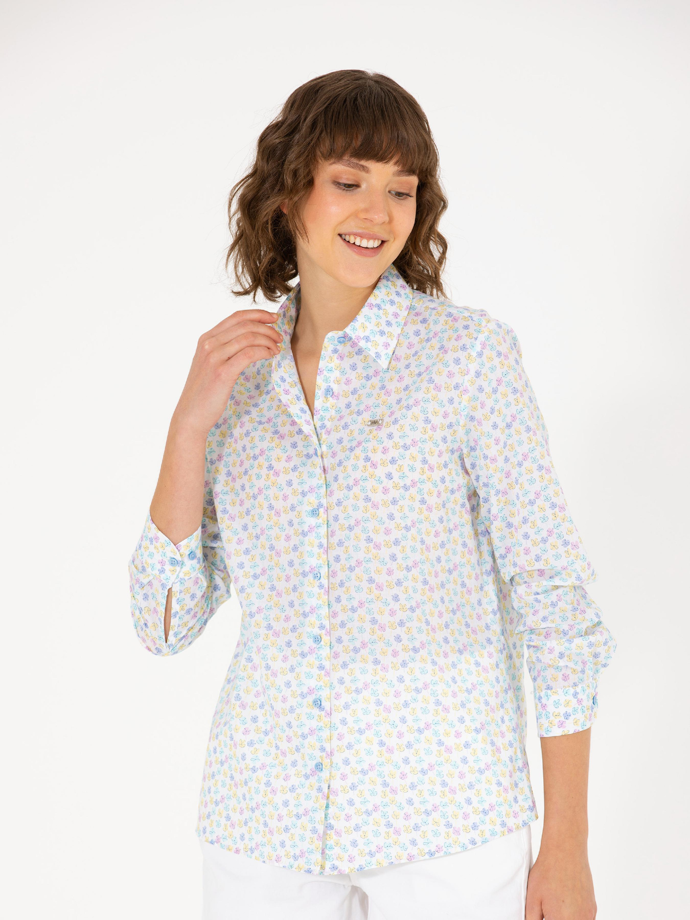 Сорочка повсякденна US Polo модель G082GL004.000.1618108.VR036 Фото