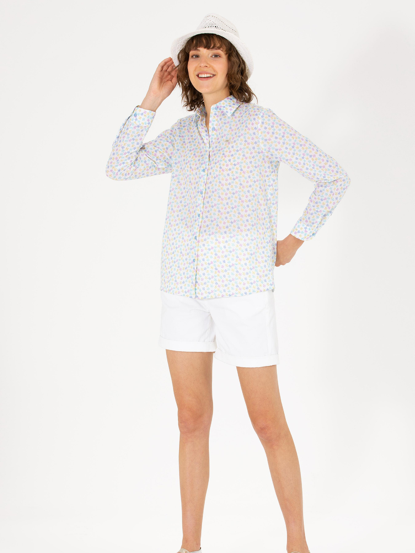 Сорочка повсякденна US Polo модель G082GL004.000.1618108.VR036 Фото