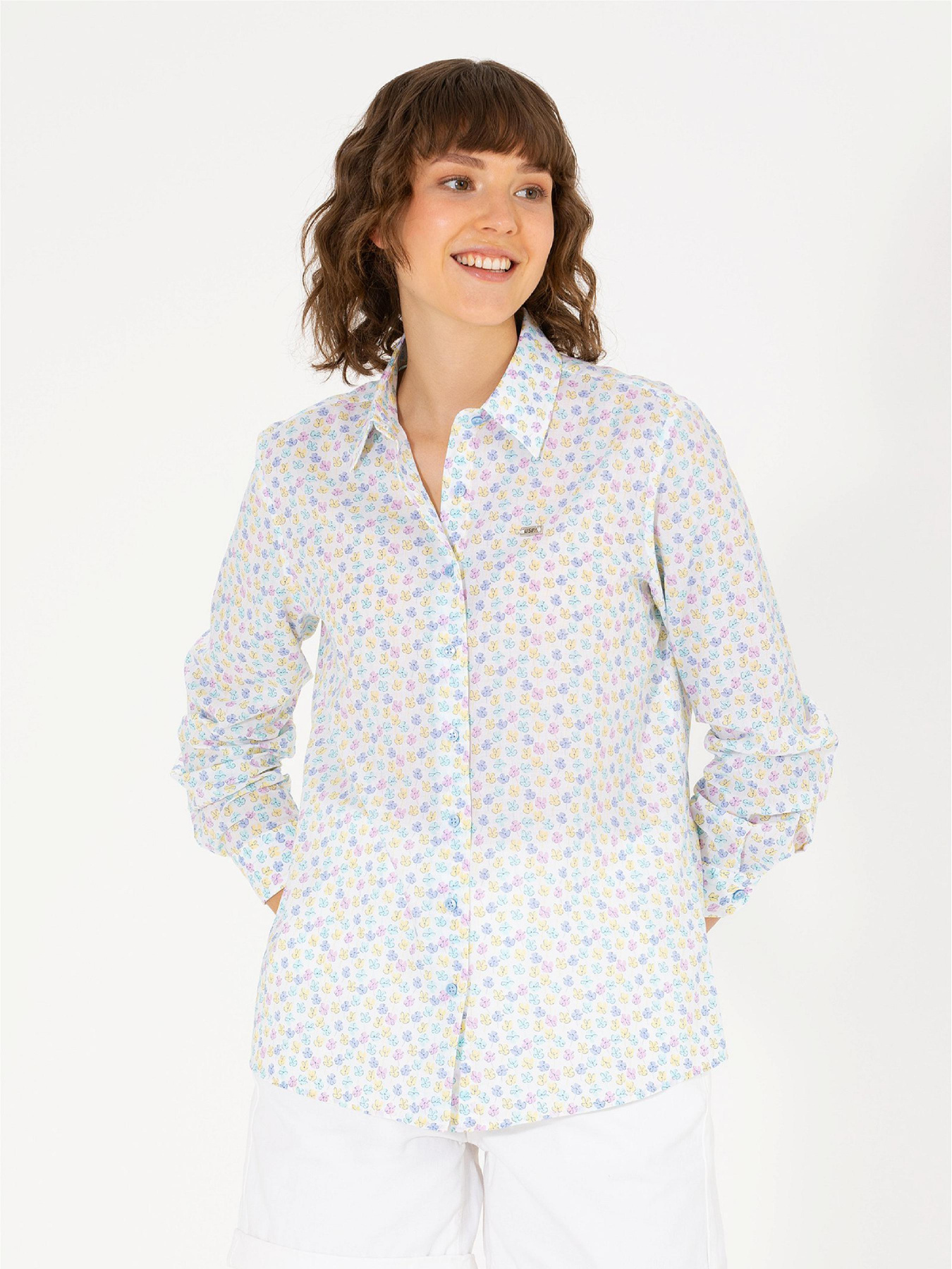 Сорочка повсякденна US Polo модель G082GL004.000.1618108.VR036 Фото