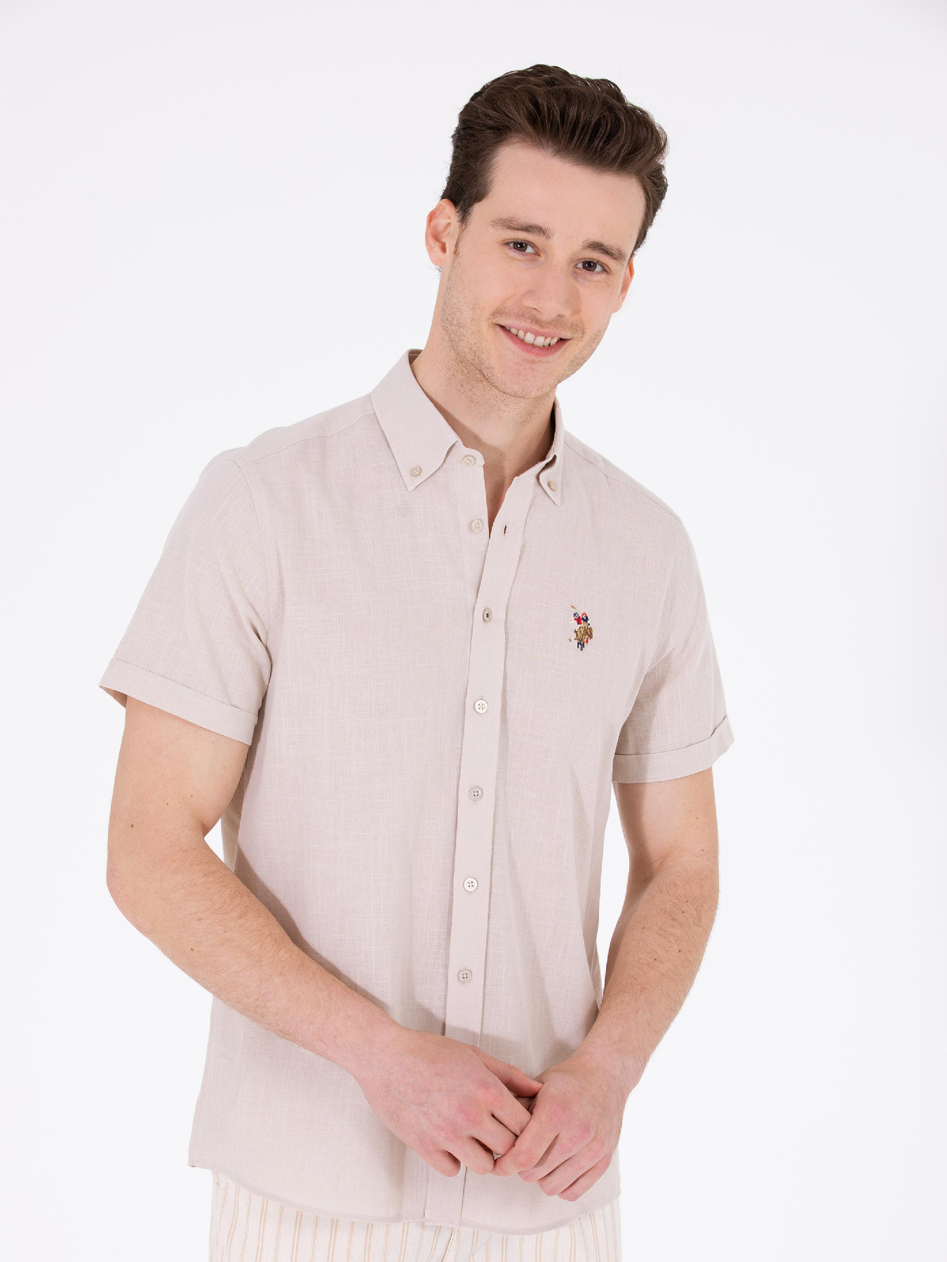 Рубашка US Polo модель G081GL004.000.1570086.VR049 Фото