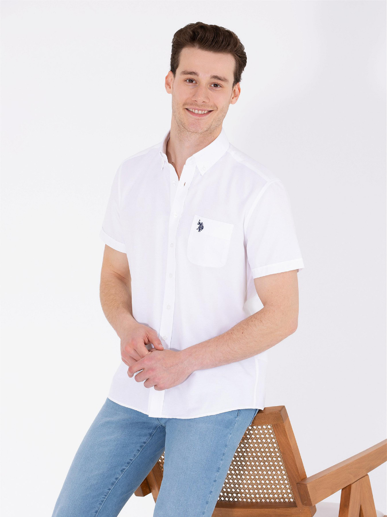 Рубашка US Polo модель G081GL004.000.1570767.VR013 Фото