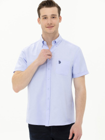 Рубашка US Polo модель USPAINT.1570767.VR036 Фото