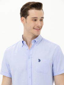 Рубашка US Polo модель USPAINT.1570767.VR036 Фото