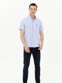 Рубашка US Polo модель USPAINT.1570767.VR036 Фото