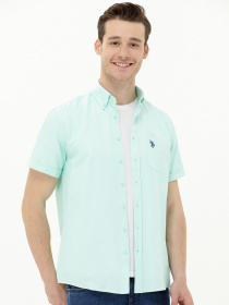 Рубашка US Polo модель USPAINT.1570767.VR083 Фото