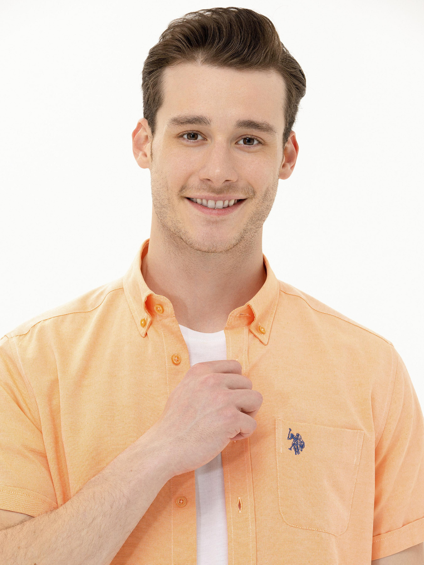 Сорочка повсякденна US Polo модель USPAINT.1570767.VR051 Фото