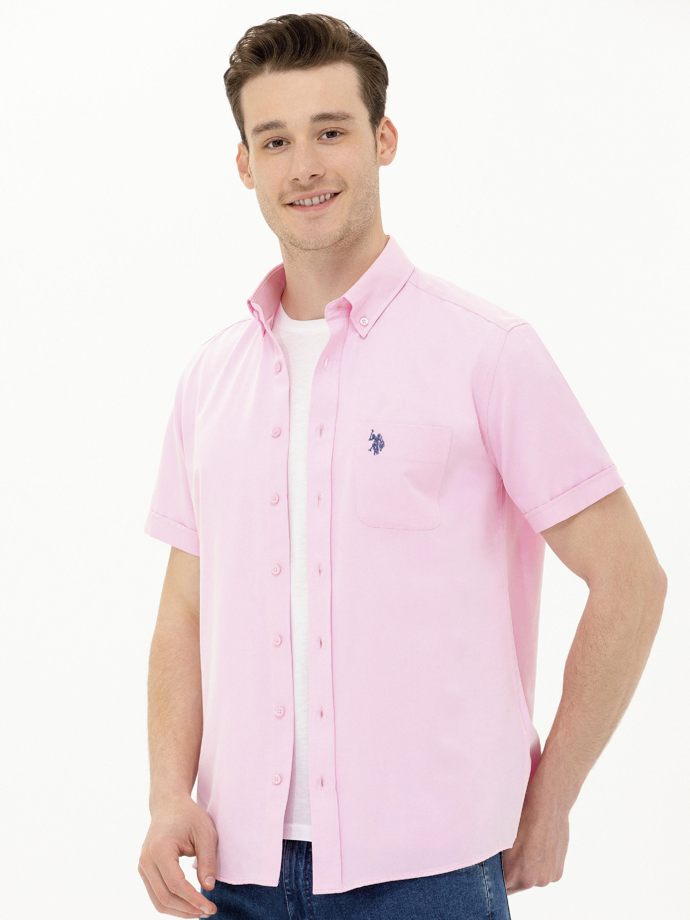 Сорочка повсякденна US Polo модель USPAINT.1570767.VR211 Фото