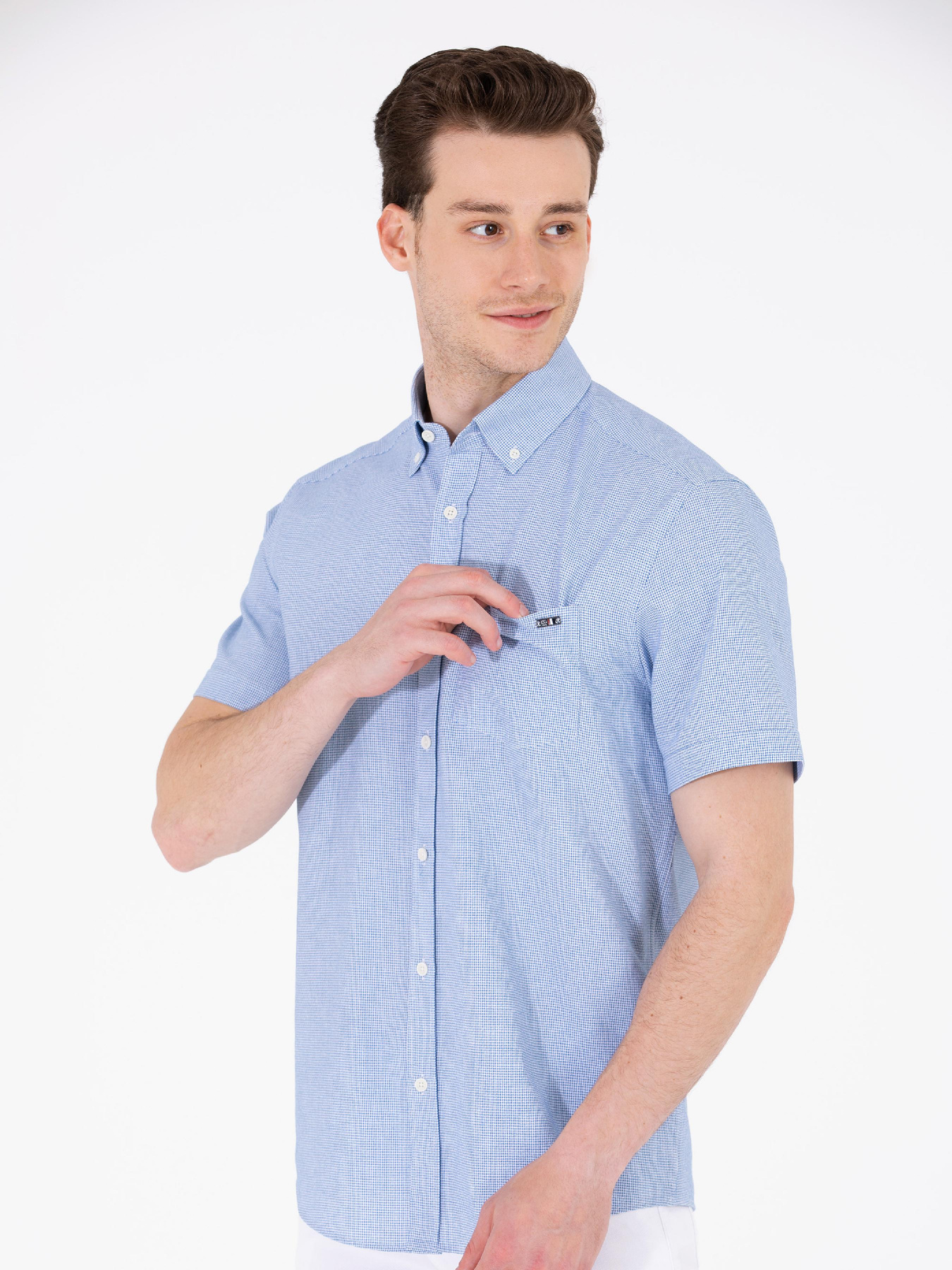 Рубашка US Polo модель G081SZ004.000.1593336.VR045 Фото