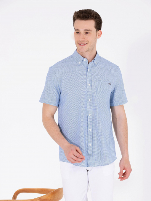 Рубашка US Polo модель G081SZ004.000.1593336.VR045 Фото