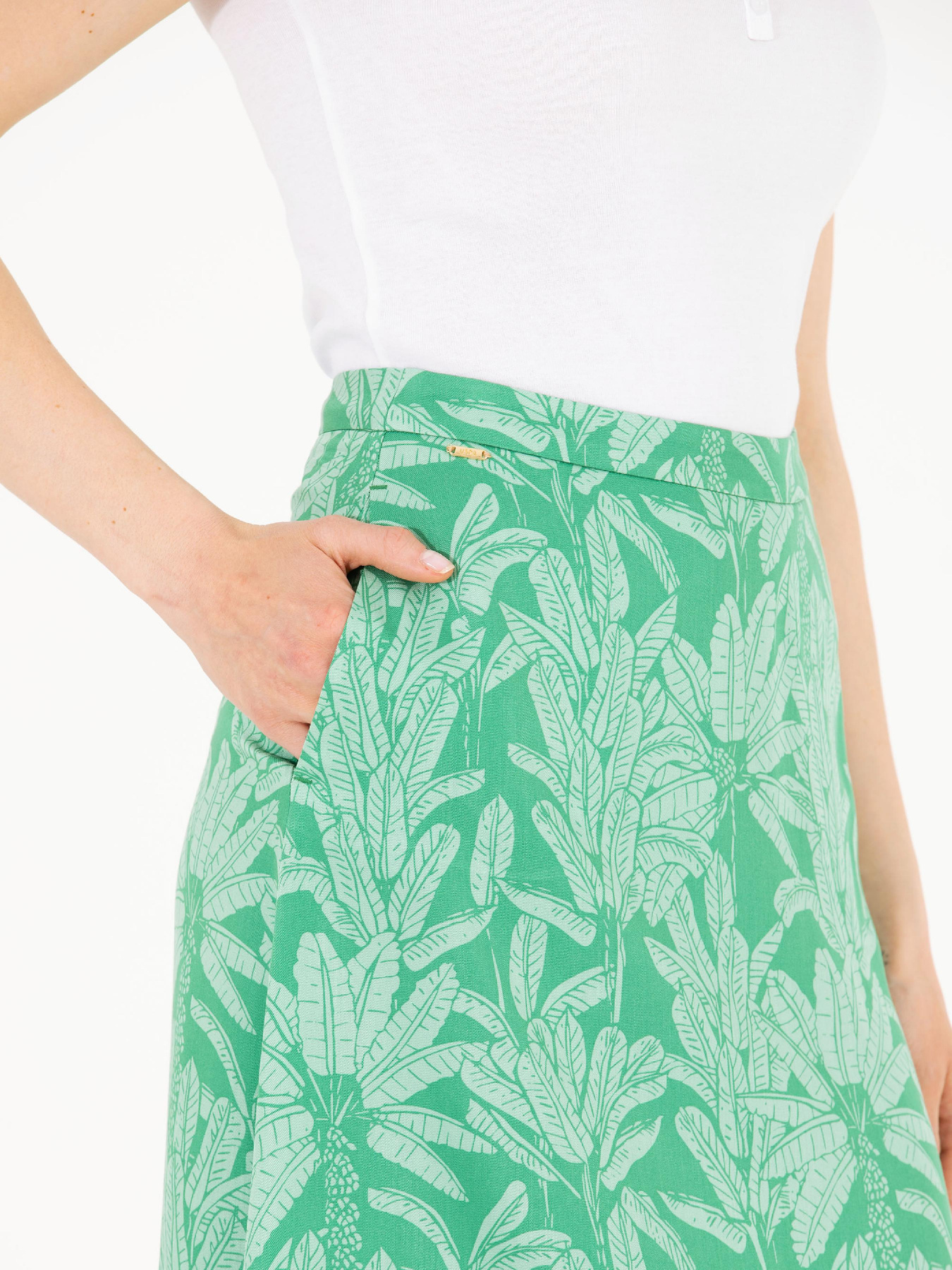 Юбка миди US Polo модель G082SZ098.000.1572728.VR054 Фото