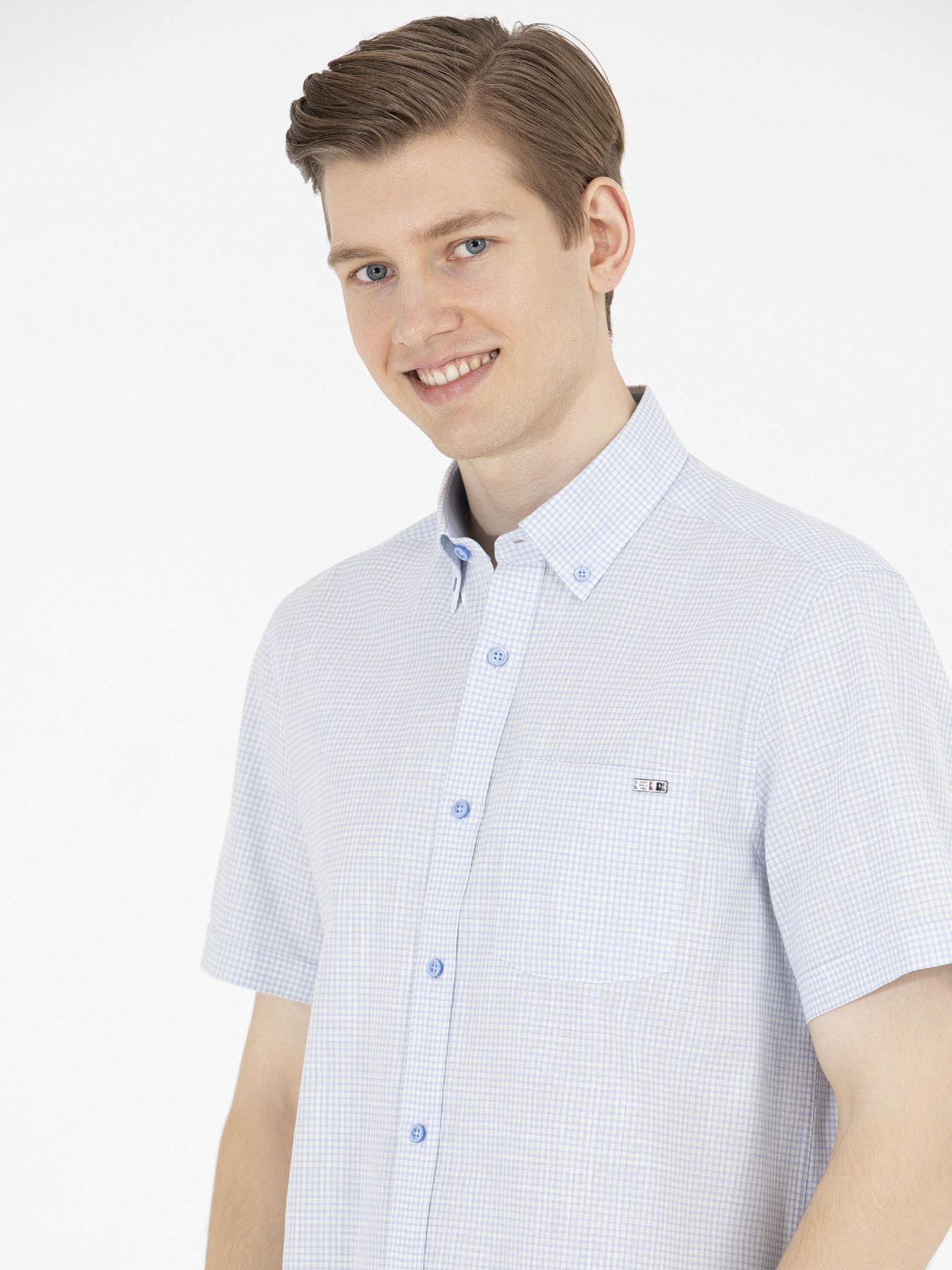 Рубашка US Polo модель G081SZ004.000.1579694.VR036 Фото