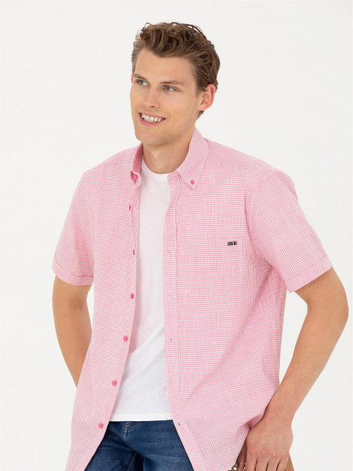 Сорочка повсякденна US Polo модель USPAINT.1579694.VR041 Фото