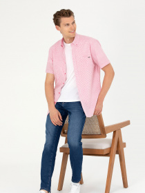 Сорочка повсякденна US Polo модель USPAINT.1579694.VR041 Фото