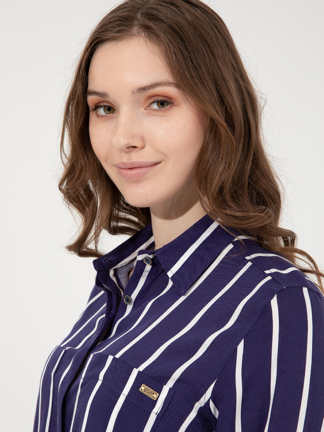 Рубашка повседневная US Polo модель G082SZ004.000.1376891.VR033 Фото