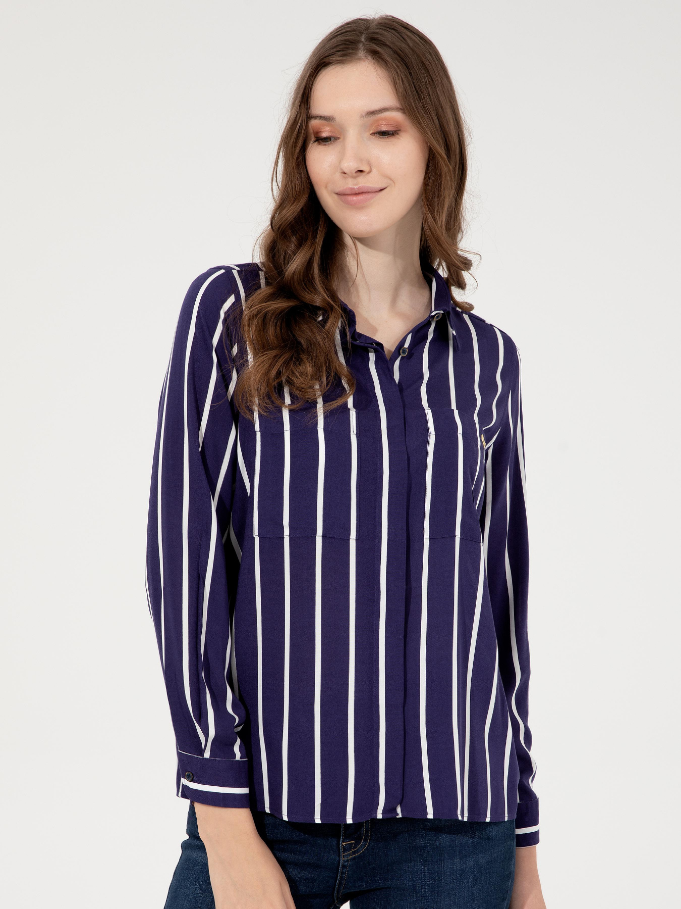 Рубашка повседневная US Polo модель G082SZ004.000.1376891.VR033 Фото