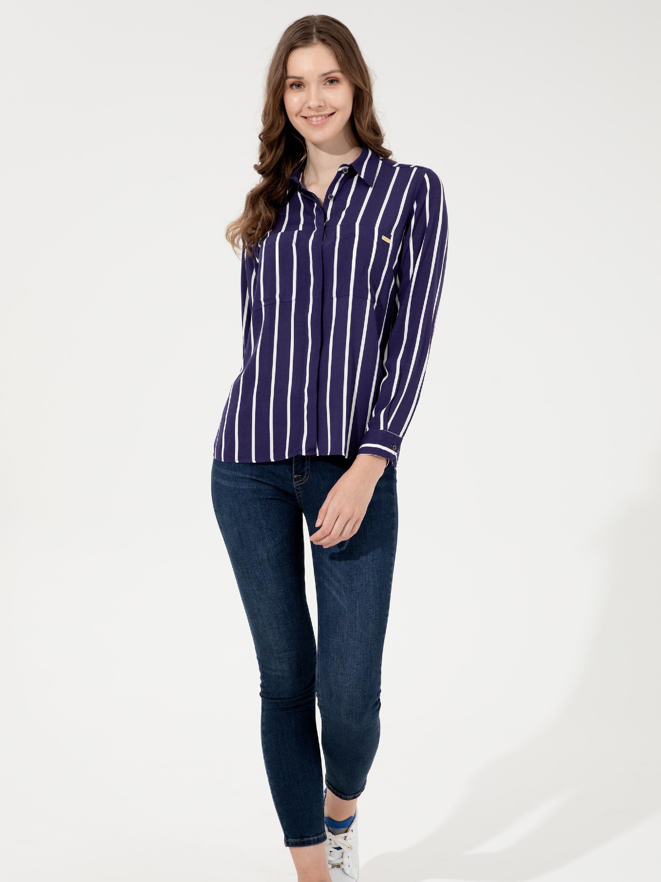 Рубашка повседневная US Polo модель G082SZ004.000.1376891.VR033 Фото