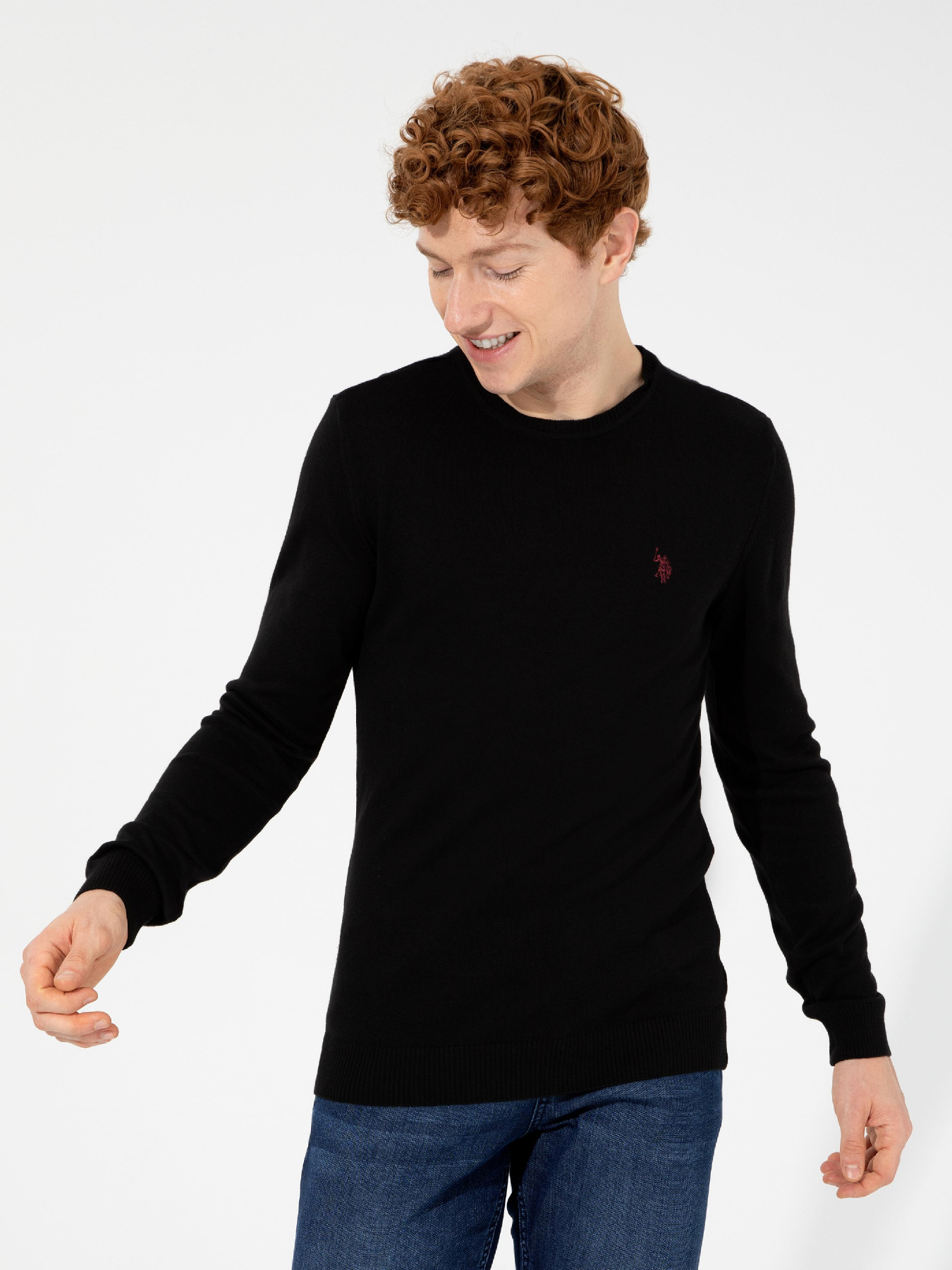 Джемпер US Polo модель G081SZ0TK.000.1428993.VR046 Фото