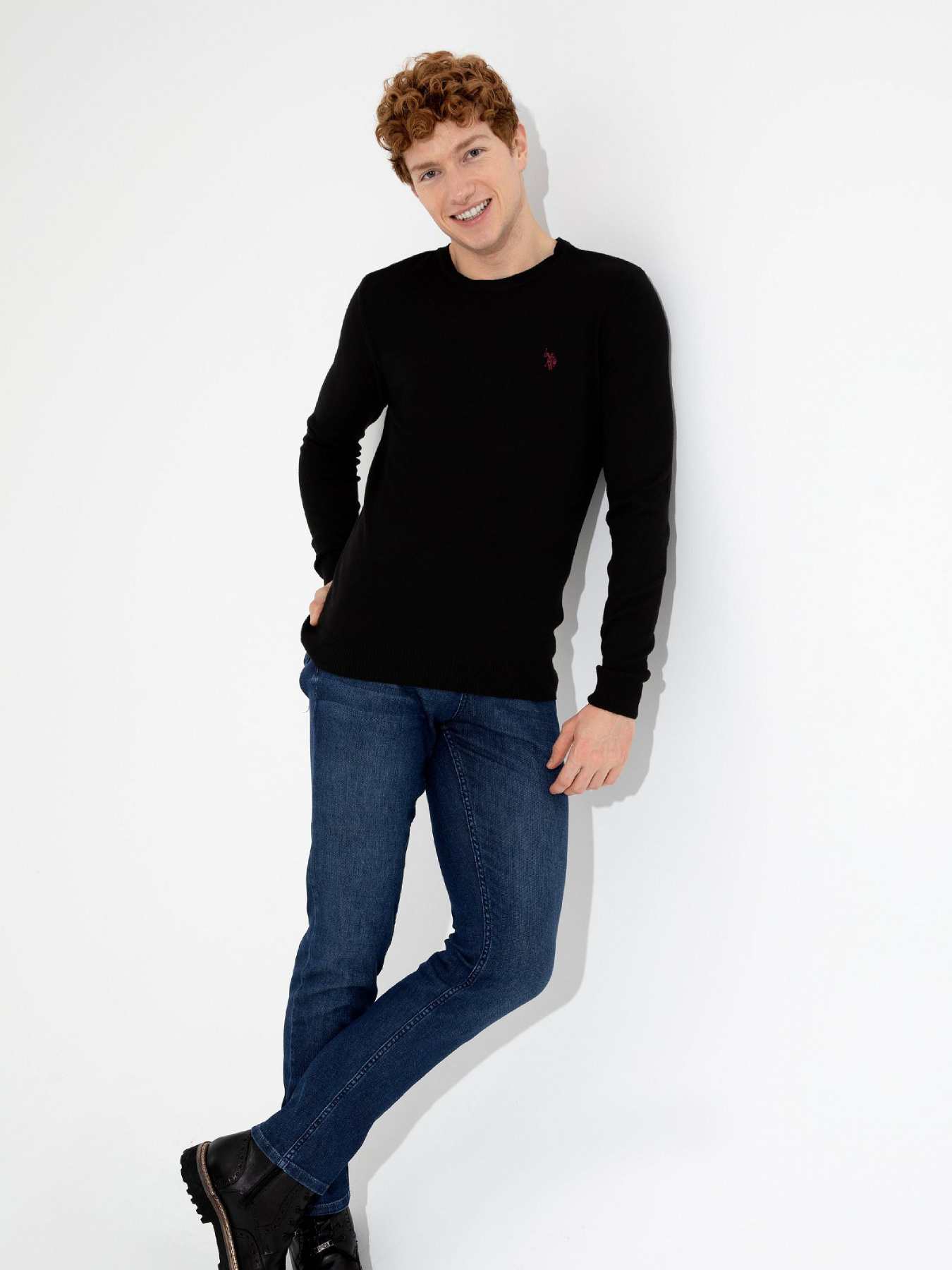 Джемпер US Polo модель G081SZ0TK.000.1428993.VR046 Фото