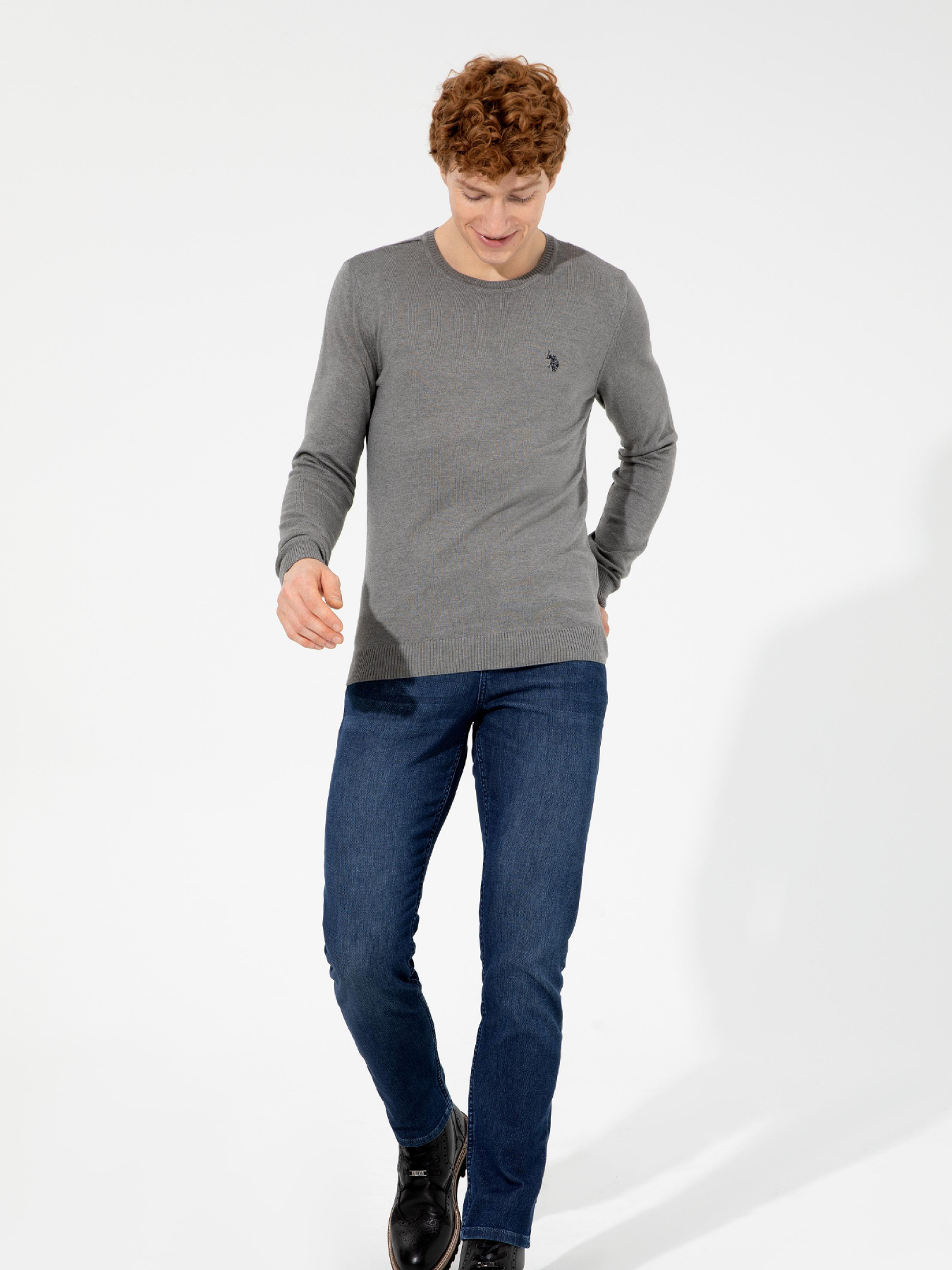 Джемпер US Polo модель G081SZ0TK.000.1428993.VR086 Фото