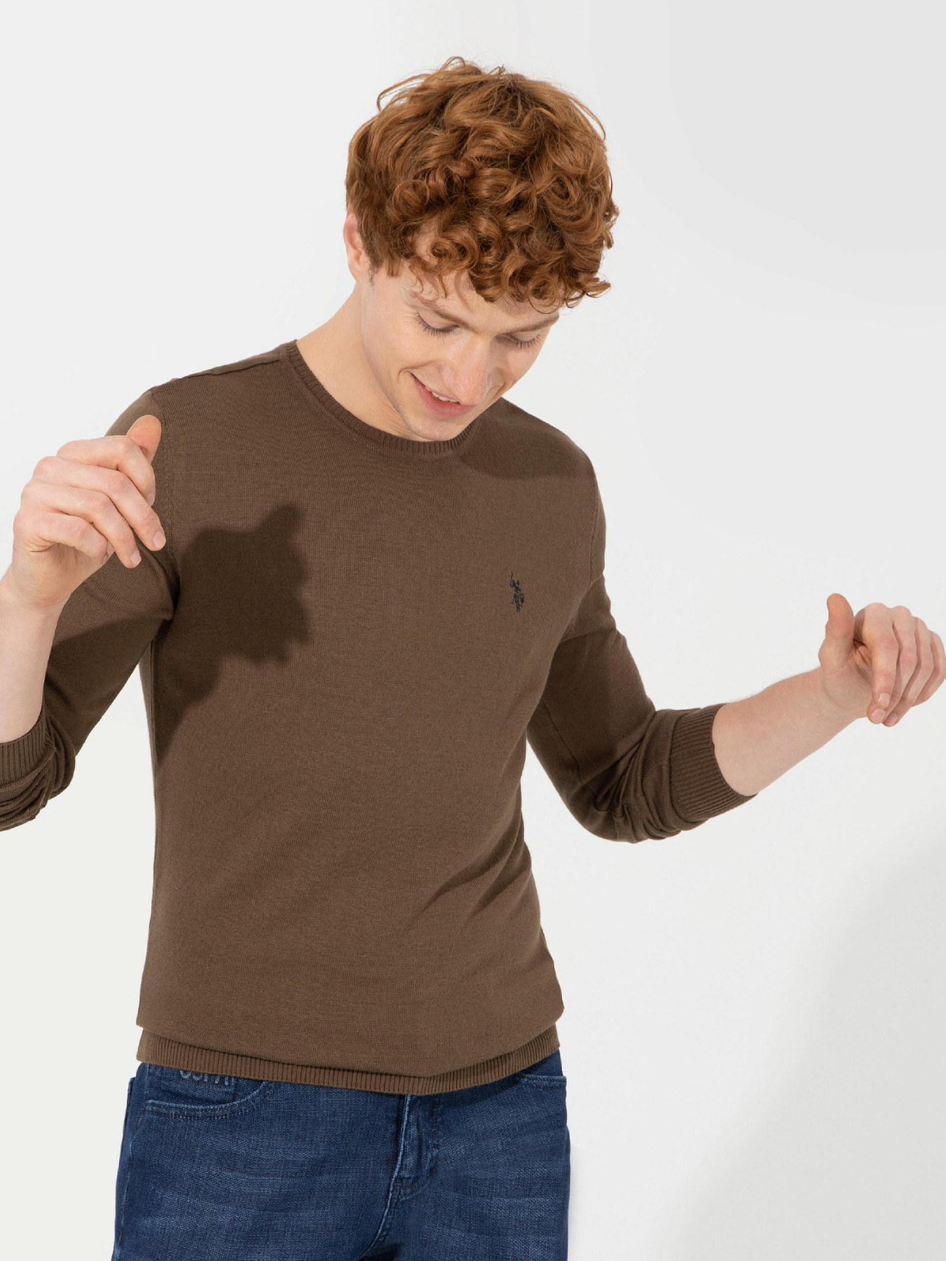 Джемпер US Polo модель G081SZ0TK.000.1428993.VR153 Фото