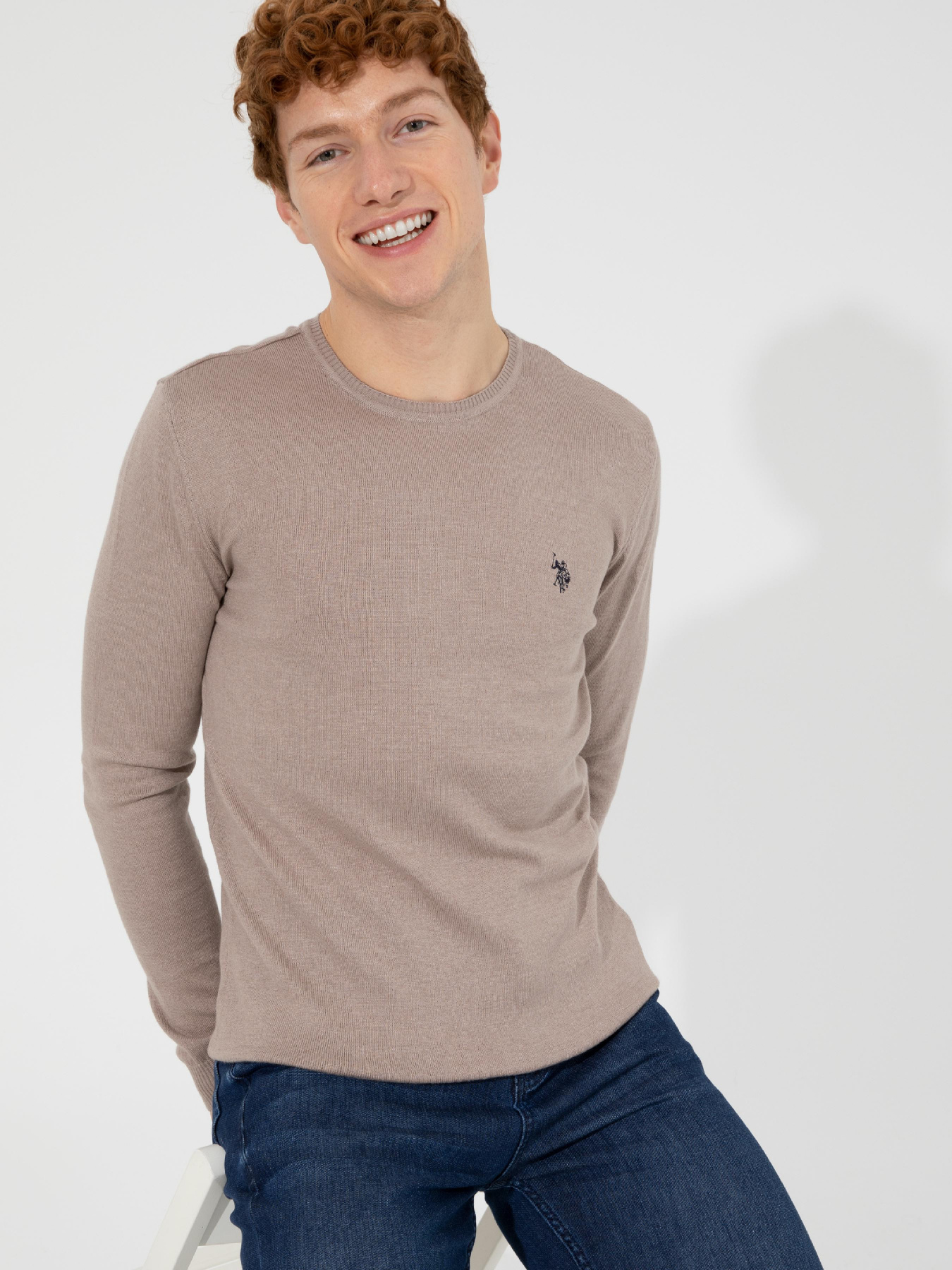 Джемпер US Polo модель G081SZ0TK.000.1428993.VR174 Фото