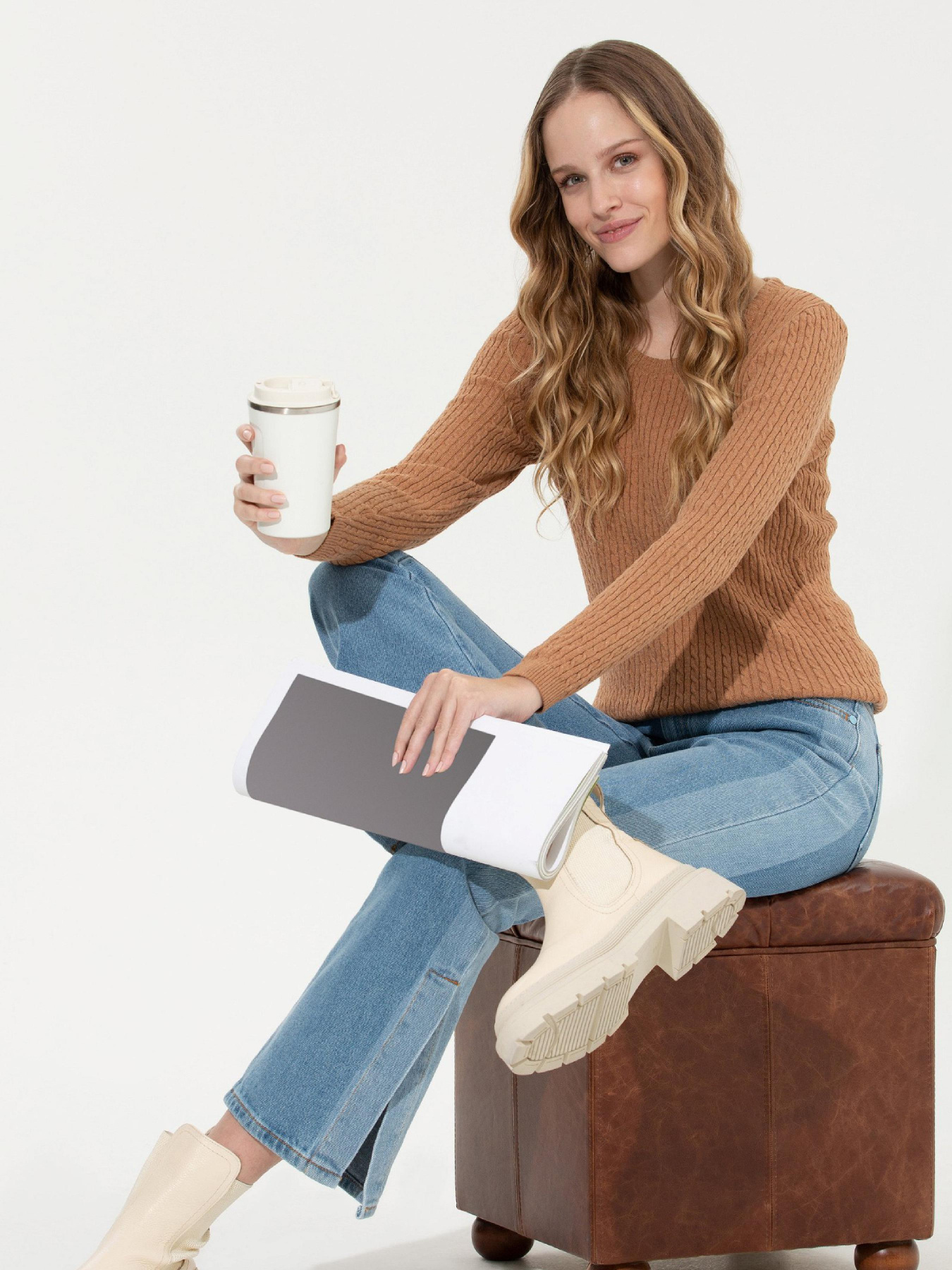 Джемпер US Polo модель G082SZ0TK.000.1505715.VR015 Фото