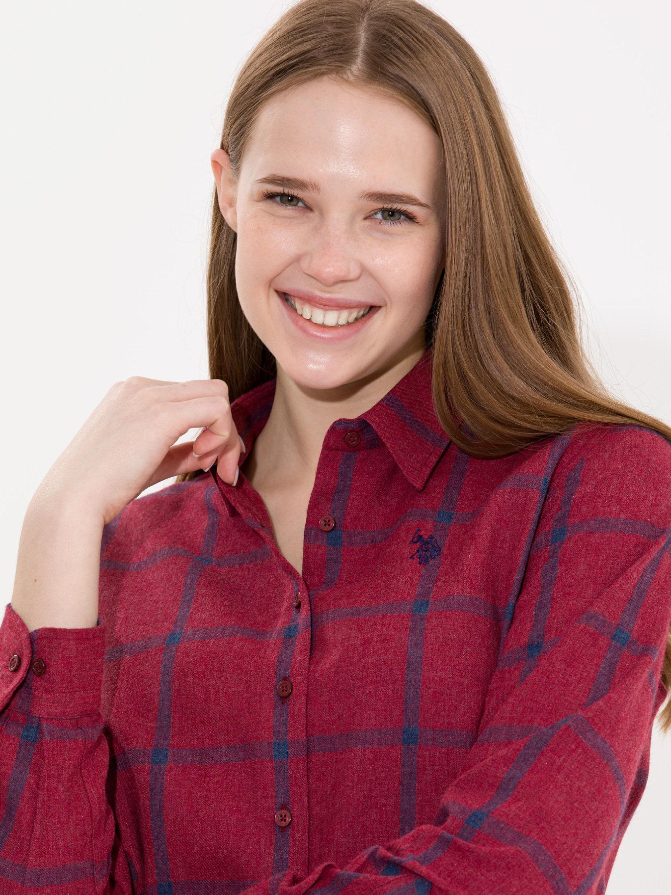 Рубашка US Polo модель G082SZ004.000.1563822.VR014 Фото