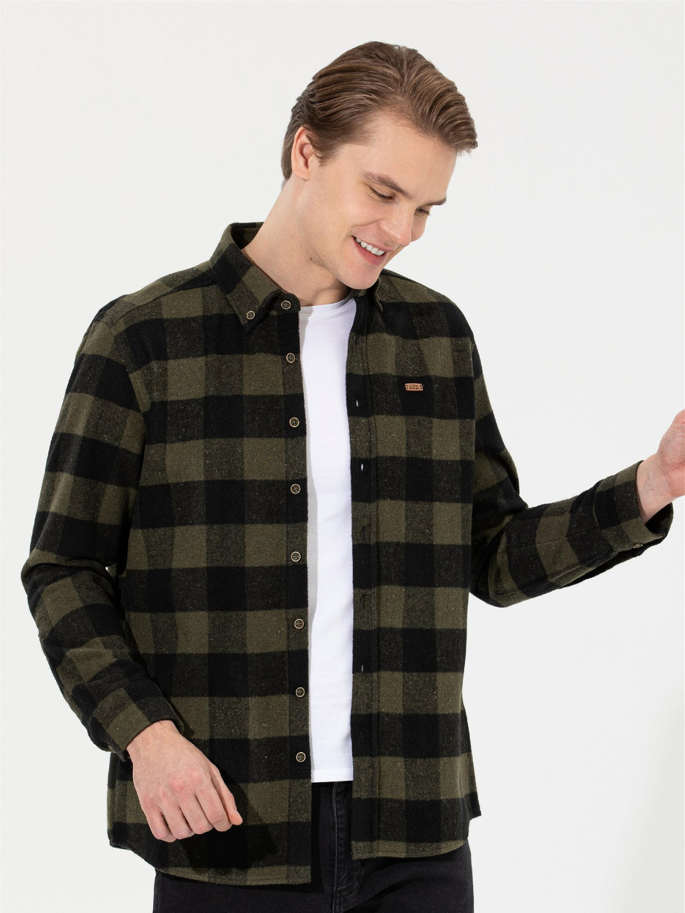 Рубашка US Polo модель G081SZ004.000.1564432.VR027 Фото