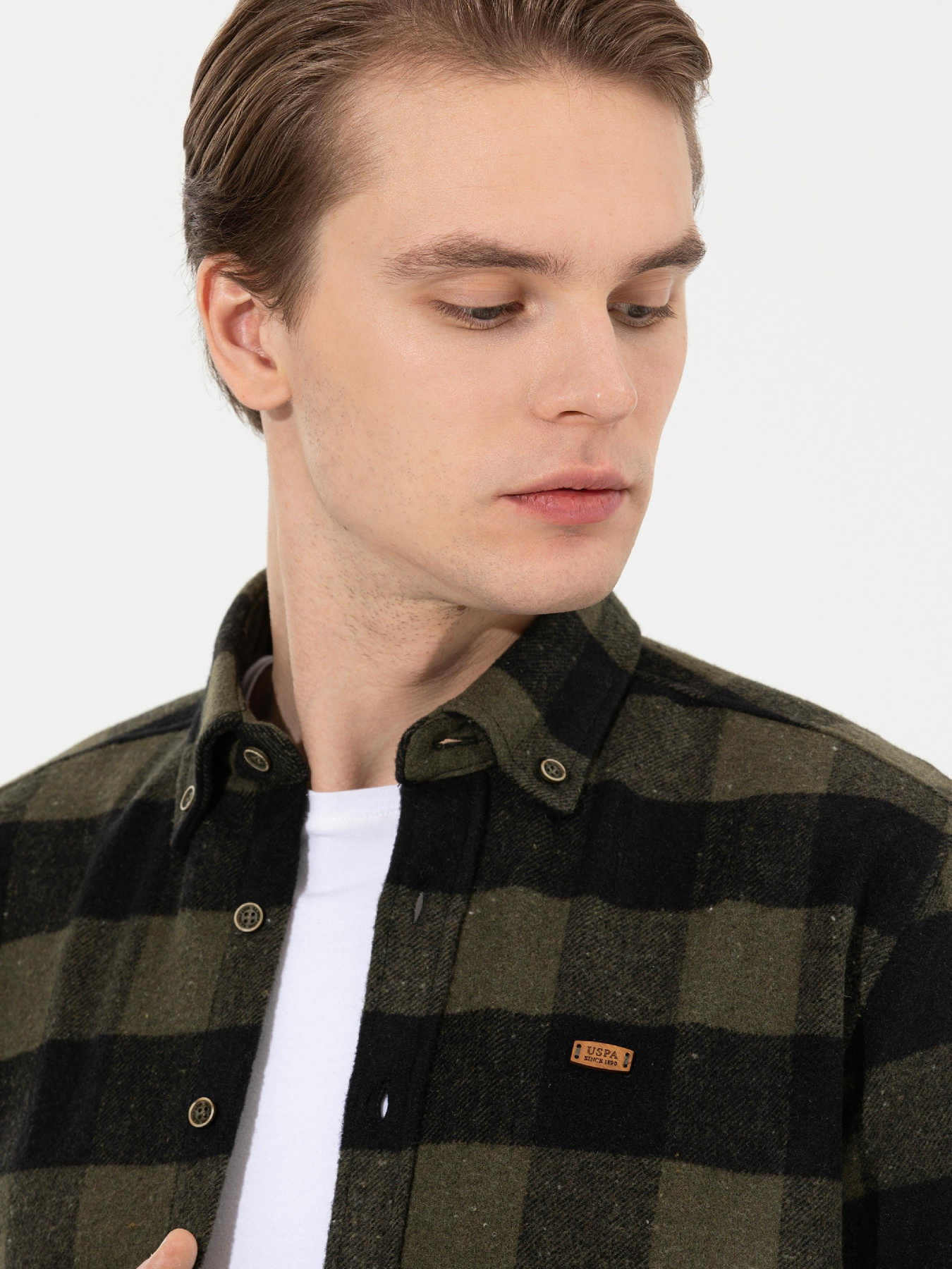 Рубашка повседневная US Polo модель G081SZ004.000.1564432.VR027 Рубашка повседневная US Polo модель G081SZ004.000.1564432.VR027 Фото