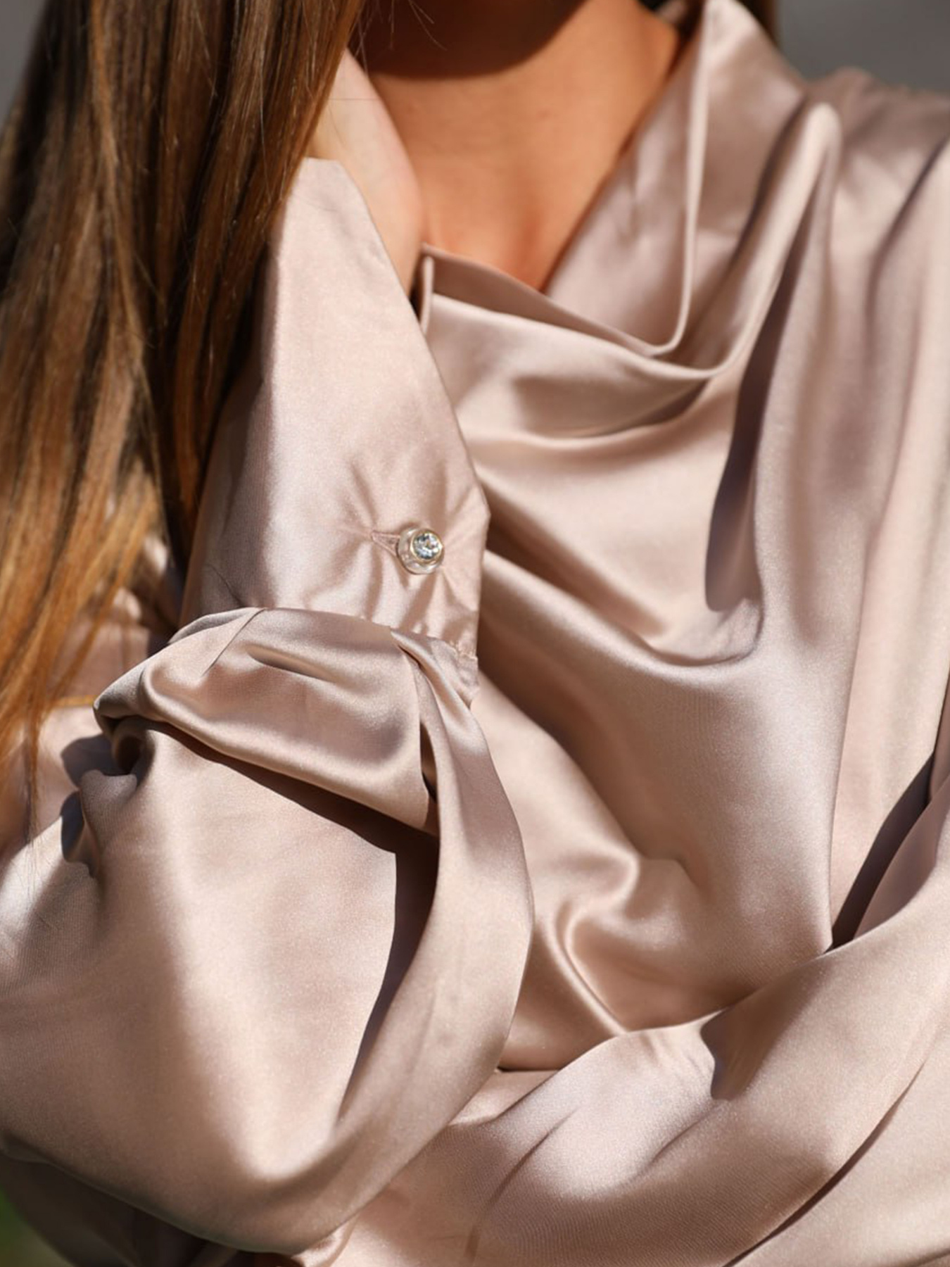 Блуза Jadone Fashion модель Bluza_Kamilla_bej Фото