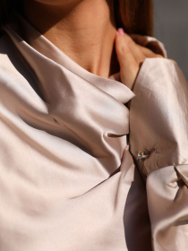 Блуза Jadone Fashion модель Bluza_Kamilla_bej Фото