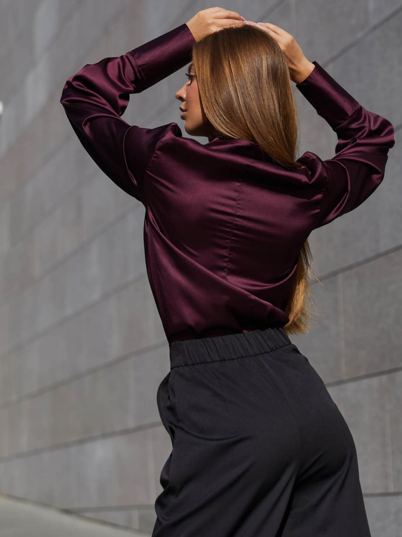 Блуза Jadone Fashion модель Bluza_Kamilla_marsala Фото