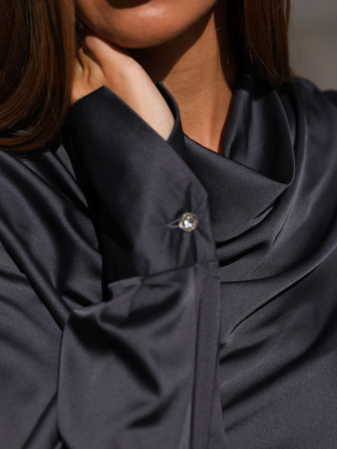 Блуза Jadone Fashion модель Bluza_Kamilla_black Фото