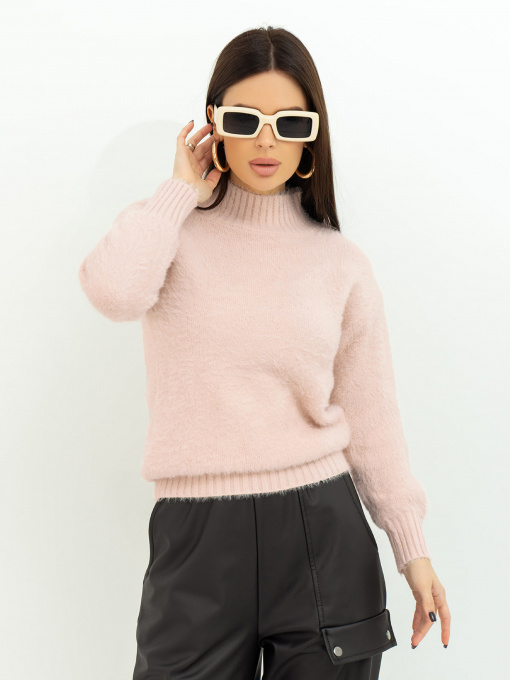 Свитер ISSA Plus модель WN20-376_светло_розовый Фото