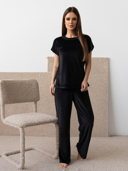 Піжама ISSA Plus модель 13667_черный Фото