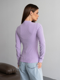 Лонгслив ISSA Plus модель 14435_сиреневый Фото