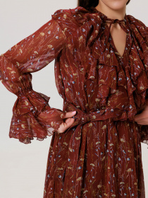 Платье миди Alnest модель AN 142 Фото