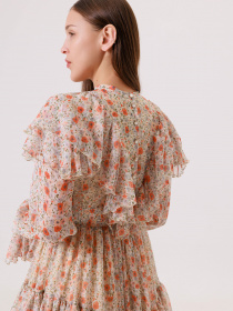 Сукня міді Alnest модель AN143 Фото