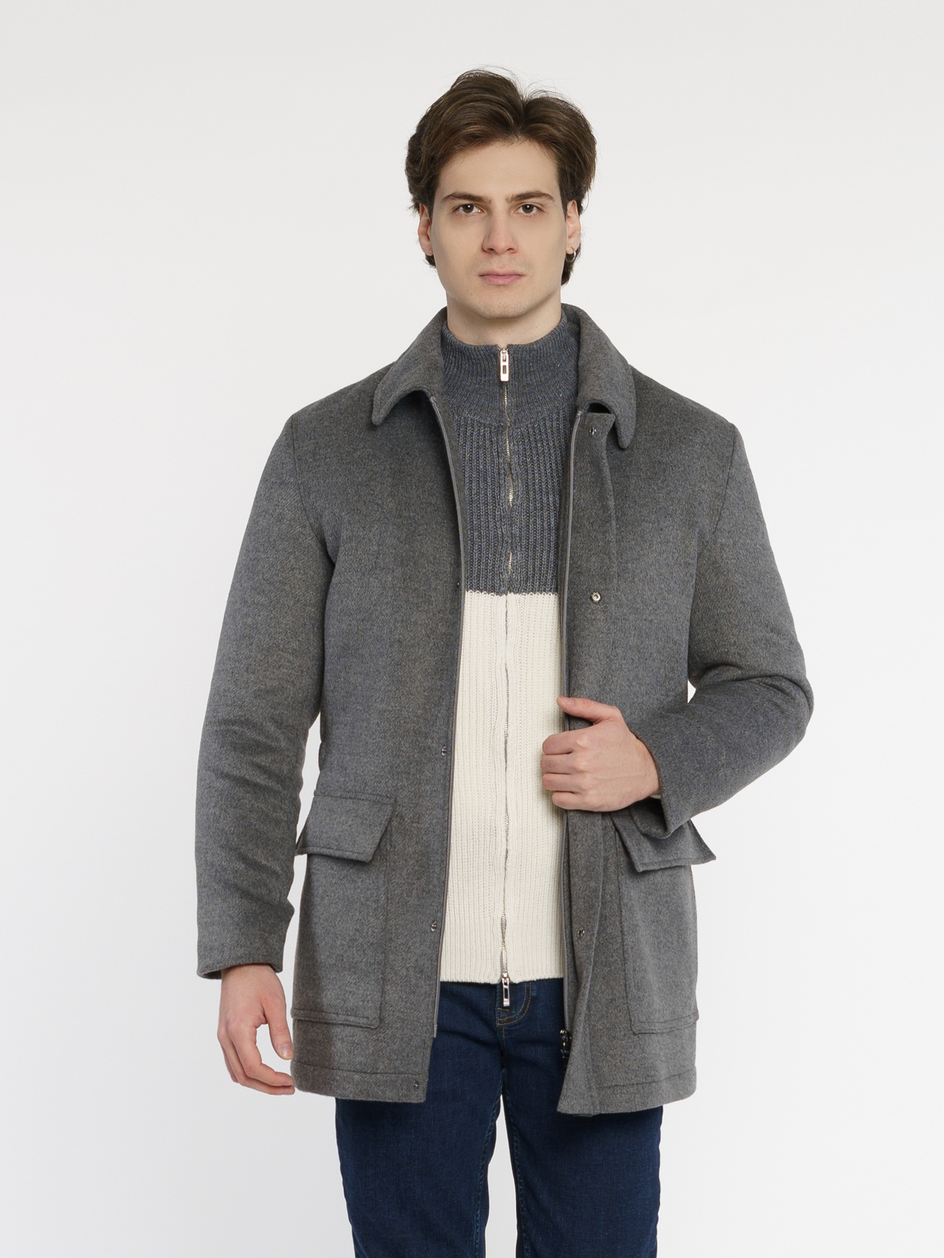 Пальто с утеплителем Arber модель M07.01.12.331 Фото